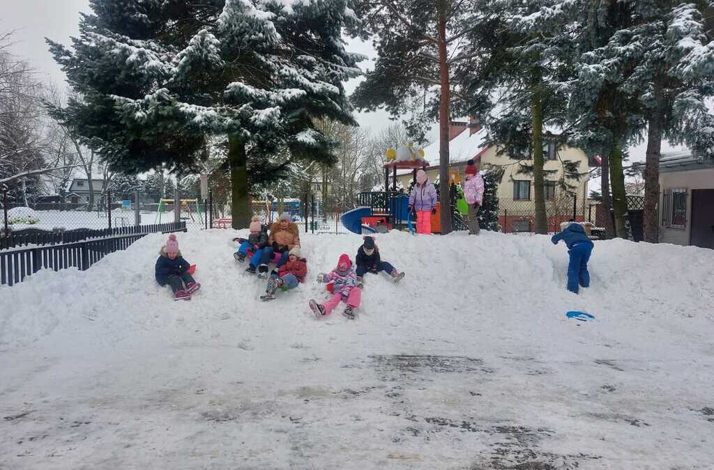 Zabawy na śniegu